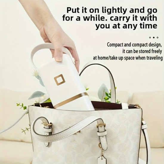 🔥Νέα Αναβάθμιση 2025 - Φορητός Χρονοδιακόπτης Μίνι Στεγνωτηρίου